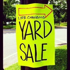 Yard Sales- The Good, the bad and the fanny pack!