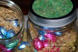 Easter in a Mason Jar for Care Packages or Grandparents