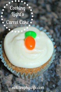 Cooking Light’s Carrot Cake with Cream Cheese Frosting