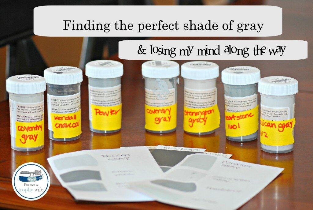 gray paint