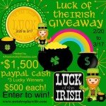 Enter to Win the St. Patrick’s Day Giveaway.. 3 winners