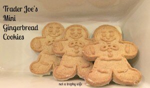 Trader Joe’s Mini Gingerbread Men Cookies