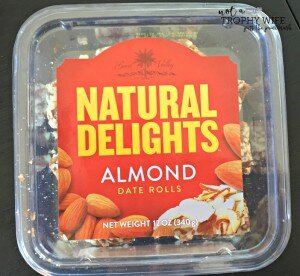 Almond Date Rolls at Sprouts with 7 grams of Fiber