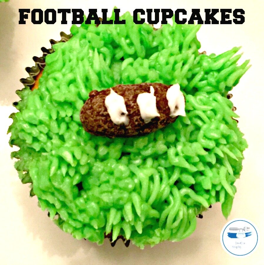 Football Cupcakes