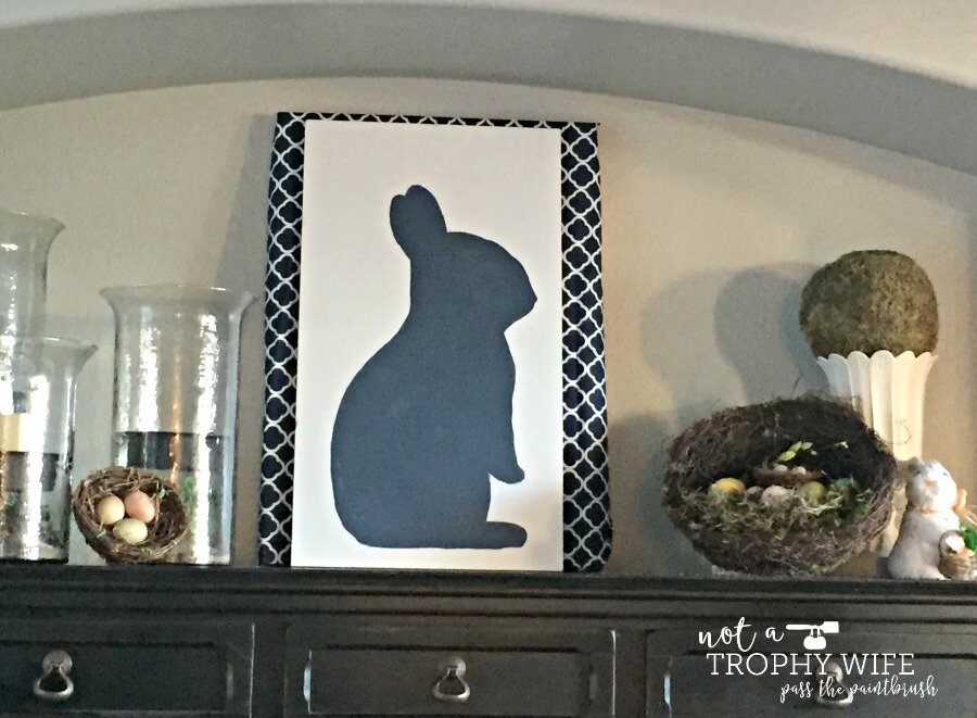 DIY Bunny Art Project in an hour