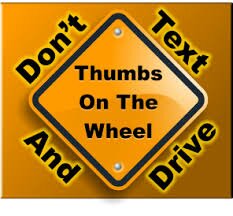 STOP TEXTING IN YOUR CAR!