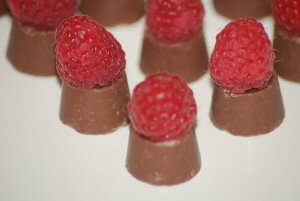 Chocolate & Raspberries the perfect pairing for an easy dessert