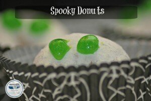 Halloween Ghost Donuts for your Morning Monsters