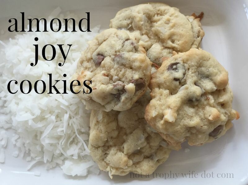 almond joy cookies 2