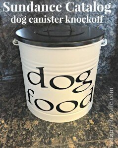 Sundance Dog Food Canister Update
