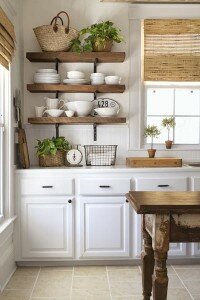Favorite Open Shelving Ideas to Replace Upper Cabinets
